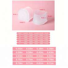 2 Pairs Invisible Matte Translucent Heel Protectors, Square Toe Stiletto High Heel Shoe Silencers, Anti-Scratch Wear-Resistant Heel Covers - Clear - View 2