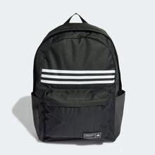 Adidas 3-Stripes Horizontal Backpack Large Capacity School Bag Sports Backpack HG0351 - Black - View 2