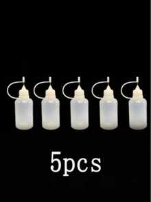 1/5/20pcs Botol Plastik Peras 20ml dengan Ujung Jarum dan Corong - Penyimpanan Lem yang Tepat, Dispenser Cairan, Wadah Pelumas - Sempurna untuk Kerajinan DIY - Hadiah Ideal untuk Seniman dan Pengrajin - View 13