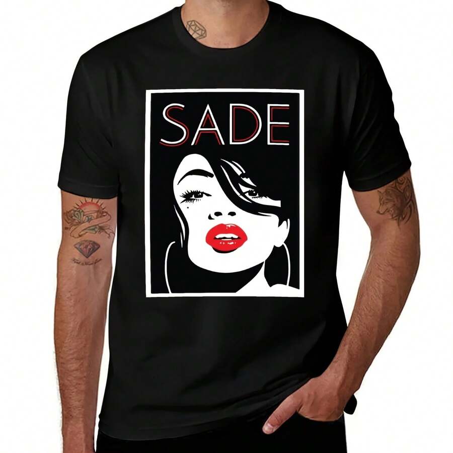 Sade T-Shirt Lightweight Casual Summer T-Shirt - Shape - View 1