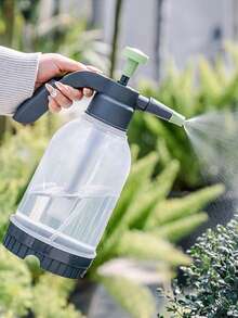 1pc 0.5 Gallon Handheld Pressure Sprayer, 2L Garden Pressure Spray Bottle, 68oz Water Spray Bottle With Safety Valve, Adjustable Nozzle, Suitable For Watering, Plant Spraying, Home Cleaning, Fertilizing - Watering Can - View 3