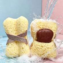 Soap Pocket Exfoliating Bath Sponge, Loofah Texture Mesh Body Scrubber, Soap Liquid Injectable Bath Sponge, Rich Lather, Gentle Deep Exfoliation, Unisex Bathing Supplies, Suitable For Adults, Men, Women And Teenagers, Light Color - Multicolor - View 11