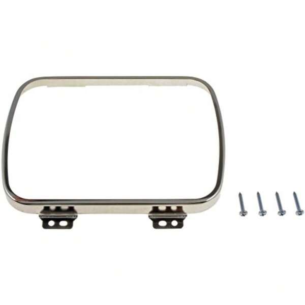 42407 Rectangular Headlamp Retaining Ring With 4 Retaining Screws - Steel Universal Fit