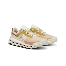On Running Women Running Shoes - 象牙白/古銅色 - 查看 4