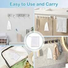 1/5/10pcs Soap Net Bags, Exfoliating Mesh Soap Storage Bags With Drawstring, Easy To Store, Suitable For Bathing & Cleansing, White Soap Bag,Soap Holder. - Multicolor - View 5