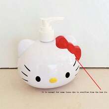 Sanrio 1/Pc Cute Cartoon Hello Kitty Liquid Dispenser Bottle, Cat-Shaped Dispenser Bottle, Hand Soap Storage Bottle, Press-Type Hand Soap Dispenser, Bathroom Accessories, Birthday Gift, Travel Accessories, Graduation Season, Back To School, Wedding, Restaurant - Multicolor - View 13