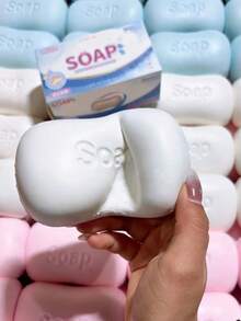 Soap Squishy Creative Fun Hachi-Mi Soap Stress Relief Toy, Super Soft & Squishy Finger-Squeezing, Perfect Gift For Birthday/Ideal/Surprise/Holiday/Halloween/Christmas/Easter - Multicolor - View 7