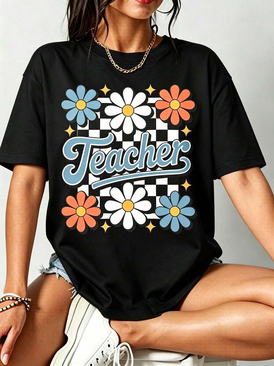 Women T-Shirts - Black - View 1