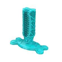 1pc Dog Teething Silicone Toy, Pet Supplies For Small And Medium Dogs, Suction Cup Style Tooth Cleaning And Teething - Multicolor - View 7