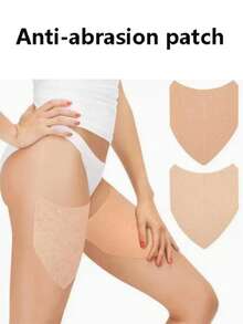 Invisible Anti-Chafing Thigh Band, Thigh Friction Protection Patch, Transparent Protective Pad, Suitable For Men And Women's Inner Thighs And Calves, Comfortable Protection - Multicolor - View 1
