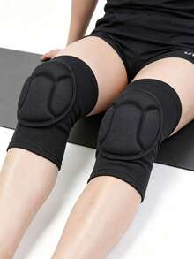 1pc Outdoor Sports Protective Gear Anti-Collision Foam Knee Pads, Suitable For Volleyball, Football, Dance, Roller Skating, Dance Kneeling Anti-Fall Crawling Knee Pads - Multicolor - View 4