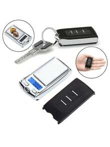 One Portable Kitchen Scale With An LCD Display, Suitable For Food, Jewelry, Powders, Etc., Used For Food Transport, Cooking, And Meal Preparation. A Modern Kitchen Appliance, Ideal For Weight Loss Meals. Batteries Not Included. - jewelry scales - View 1