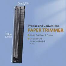 1pc A3 Paper Cutter, Portable Photo Trimmer, Mini Paper Guillotine, Corner Rounder Paper Cutter, Paper Cutting Tool - As Shown In the Figure - View 15