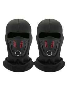 1 buah/2 buah/3 buah Masker Balaclava Sutra Es Unisex Pelindung Matahari Penutup Leher Bernapas untuk Bersepeda, Olahraga Luar Ruangan, Mendaki, Panjat Tebing, dan Pemakaian Sehari-hari - Gaya B - View 7