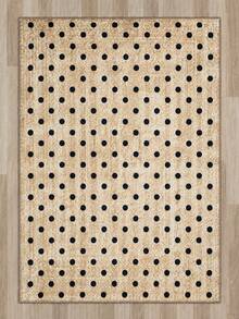Chilai Home Vintage Patterned Area Rug, Soft Non-Slip Boho Carpet For Living Room & Bedroom, Runner Rug, Washable Kitchen Rug, Home Decor Rug, Made In Türkiye - Black - View 2
