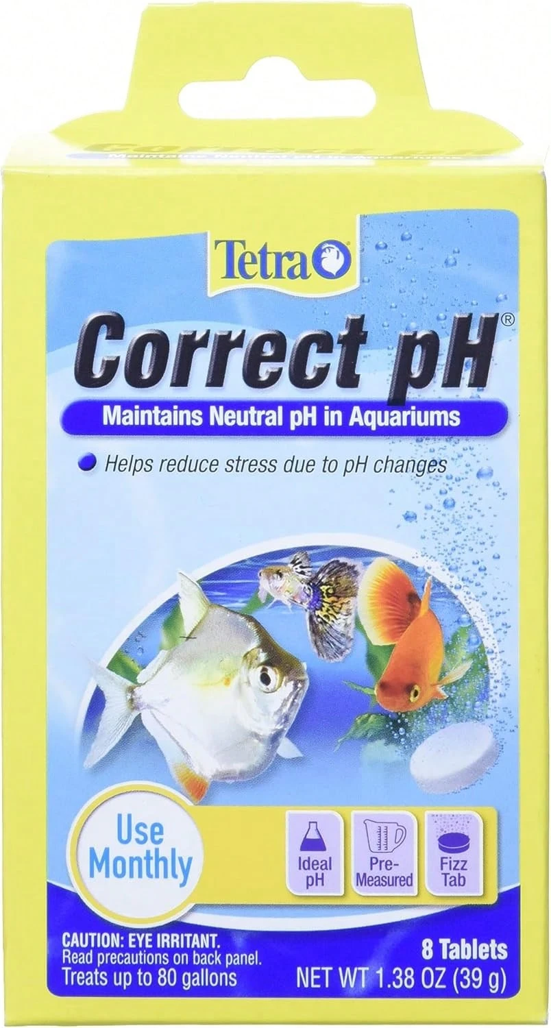 Tetra Correct PH Tablets 8 Count, For Aquarium Water - ColorA - View 1