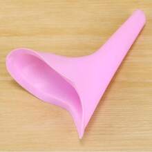Portable Women's Urination Device - Soft Flexible Silicone Leak-Proof Travel Urinal Funnel, Compact Foldable & Reusable, Essential For Outdoor Camping, Hiking, Music Festivals, Discreet Design - A - View 10