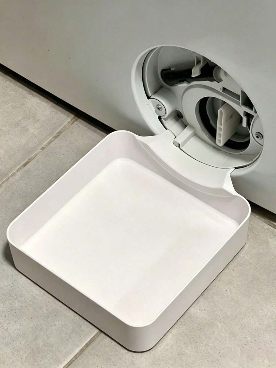 1/2/3pcs Washing Machine Drain Tray, Laundry Room Essentials Floor Protection Pan Water Overflow Prevention, Durable Home Organization Storage Solution Accessory For Laundry Area Cleaning Supplies