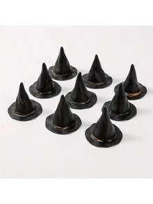 Black Mini Witch Hat, Suitable For DIY Crafts, Halloween Party Supplies, Party Decoration - Multi-color - View 4