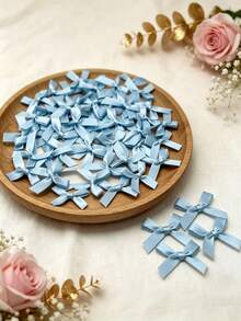 (50pcs/Pack) 4cm Ribbon Bows, Multiple Colors Available, Suitable For Gift Decoration And Making Hair Clips & Headbands, Valentine's Day Gift - 4cm Ribbon Bow - View 10