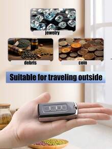 One Portable Kitchen Scale With An LCD Display, Suitable For Food, Jewelry, Powders, Etc., Used For Food Transport, Cooking, And Meal Preparation. A Modern Kitchen Appliance, Ideal For Weight Loss Meals. Batteries Not Included. - jewelry scales - View 8