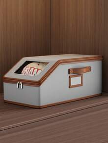 1pc Foldable Large Capacity Baseball Cap Storage Display Box - Baseball Cap Storage Box With Transparent Window And Zipper Dust Cover; Slanted Design, Suitable For Wardrobe Drawer, Bedroom, Home Decor, Storage, Autumn Home Decor, Dorm And Home Use. - Multicolor - View 14