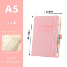 2027 New Calendar Self-Management Check-In Time Planning Daily One Page 365 Days Office Planner - 2027 Notebook - View 14