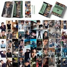 COR TIS Lo Mo Cards Set 55Pcs Per Box, Kp Op Idol Collection Photo Cards, Blue Lips & Green Green Series Hologram Postcards, Fan Merchandise Decorative Cards, Gift For Fans, Collectible Photo Cards For Collection And Decoration - Multicolor - View 8