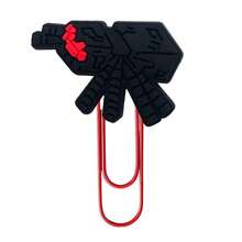 Minecraft 5pcs/10pcs Pixel Style U-Shaped Paper Clips, Bookmark Multi-Style Enderman Zombie Duck Animal Shaped Back To School Gift Page Clips[Random Different Styles] - Multicolor - View 9
