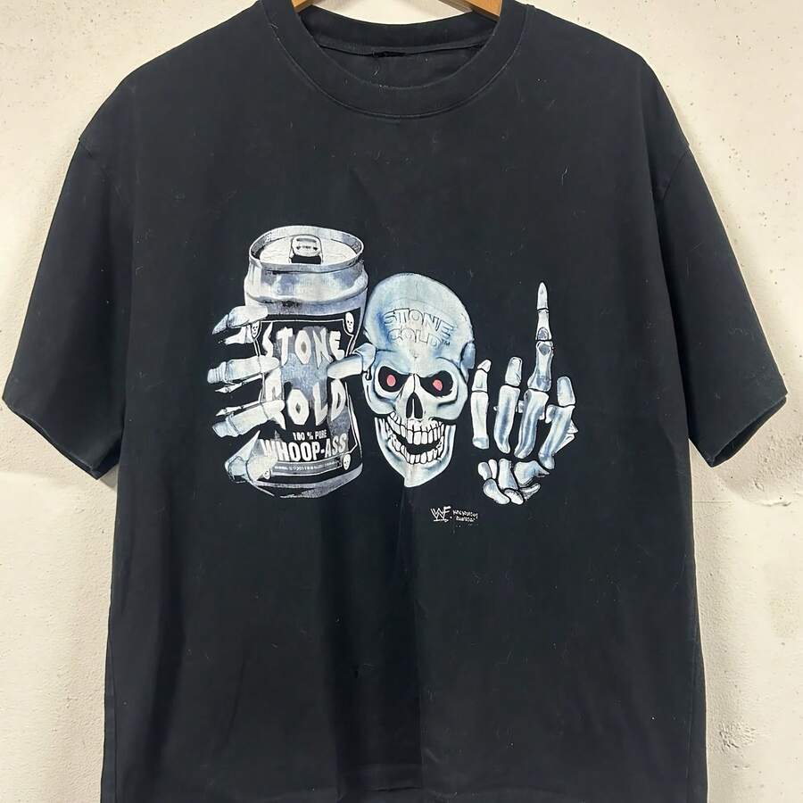 WWFs STONE COLD SHIRT STEVE AUSTIN 316 WWEs WCW - 款式 - 查看 1