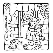 GDTME Otoño Espeluznante: Libro para Colorear para Adultos, Libro para Colorear para Niños, 24 Páginas de Garabatos de Fantasmas Lindos, Otoño/Invierno, Actividad de Colorear Padres-Hijos, Sanación, Adecuado para Niñas, Niños, Cumpleaños, Aniversario, Regalo de Vacaciones, Regreso a la Escuela, Halloween, Navidad, 7.9x7.9'', Mejorando la Creatividad, Bellamente Diseñado - Otoño terrorífico - Ver 4