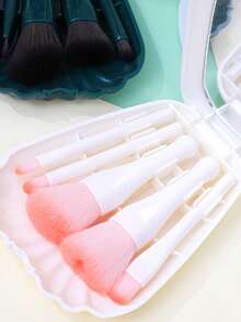 Butterfly-Shaped Makeup Sponge Puff, Makeup Brush, Double-Sided Fluffy Powder Puff, Soft And Fluffy Texture, Designed For Contouring And Eye And Face Blind Spots, Dry And Wet Use, Suitable For All Skin Types, Applicable To Loose Powder, Mineral Powder And Setting Powder, Suitable For Home And Professional Makeup Artists (Triangular), Perfect Gift For Women, Essential For Beginners, Suitable For Mom, Best Friend, Girlfriend, Teacher, Etc., Suitable For Back To School Gift, Halloween Gift, Birthday Gift, Holiday Gift, - Multicolor - View 4
