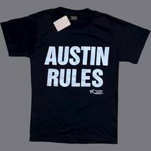 Vintage 1998 WWFs Stone Cold Steve Austin T-Shirt (Size Small) - 款式 - 查看 1