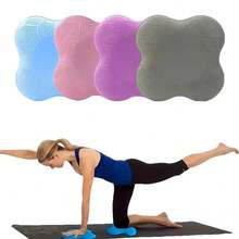2pcs Thick Yoga Knee Pads, Yoga Pilates Exercise Mat, For Knee/Elbow/Wrist Support, Strength Training, Plank - A - View 4
