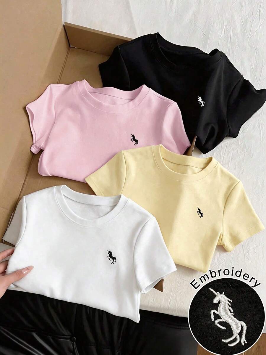 Women T-Shirts - 不同顏色的6 - 查看 1