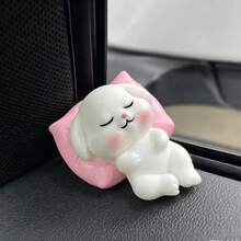 2件裝熊貓汽車儀表板裝飾品，適用於汽車中控台裝飾，可搭配後視鏡用於車內裝飾，可愛迷人的裝飾小物，適合居家、花園與辦公室使用，節日小禮物 - A - 查看 13