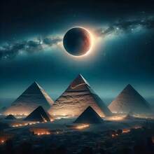 1 قطعة طقم رسم الماس 5D بنمط هرمي - فن الفسيفساء بالحفر الدائري الكامل، ديكور جدار المنزل، بدون إطار - بدون إطار - مشاهدة 9
