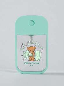 Card Spray Bottle, Bow Bear Print, Perfume Refillable Bottle, Portable Refillable Spray Bottle, Transparent Dispenser Bottle, Leak-Proof Cosmetic Container, Suitable For Perfume, Toner, Travel Essential, Fashionista Must-Have, Gift For Girls/Women, Unique Birthday Gift, Party Gift, Back To School Gift, Vacation Gift, Holiday Gift - Multicolor - View 14