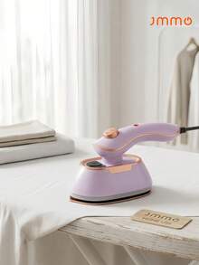 JMMO Handheld Portable Garment Steamer With EU Plug, Mini Travel Steam Iron For Clothes, Fast Heat-Up Fabric Wrinkle Remover Handheld Clothing Iron For Home Business Trip Vacation - EU E Type Plug(220-240V) - View 1