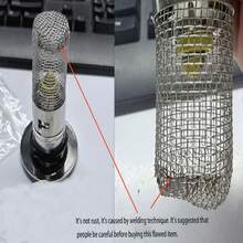 2pcs Stainless Steel Pop-Up Bathroom Sink Drain Assembly With Filter Mesh Anti-Clogging Anti-Odor, Universal Push-Down Drain Plug (Random Style, Please Note That Welding May Cause Inconsistent Color At Connection Points Before Ordering) - A - View 9