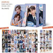 92pcs Thailand BounPrem K-Pop Star LOMO Collectible Photocards, Perfect For Holiday Gifts, Fun And Cute Gifts, Birthday Gifts, Easter Gifts, Halloween Gifts, Christmas Gifts, Party Gifts, Katseye Light Stick, Photocard, K-Pop, Katseye Photo Card - Multicolor - View 3