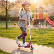 Kick Scooters, Foot Scooters - Pink - View 7