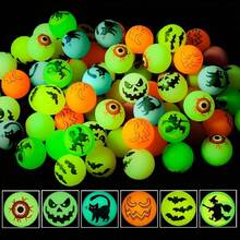 16/36pcs Glow-In-The-Dark Halloween Bouncy Balls - Pumpkin, Bat, Skull Designs, Suitable For "Trick Or Treat" Games, Classroom Prizes, Halloween Party Decorations, Durable Toy Balls - Multicolor - View 9