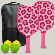 RANDISH Pickleball Paddle Set, 16mm Core Thickness, Includes 2 Pickleball Paddles, 4 Balls And 1 Storage Bag - Multicolor - View 34