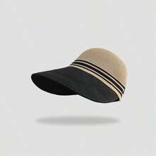 1pc Women's Foldable Wide Brim Sun Hat, Portable Bucket Hat, Suitable For Beach, Golf, Travel, Outdoor Activities, Summer Gift - Multicolor - View 10