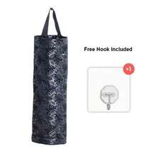 1pc Plastic Bag Storage Rack, Suitable For Kitchen, Behind Door Storage, Kitchen Organization, Kitchen Essentials, Kitchen Accessories, Bathroom Accessories, Home Kitchen Tools, Kitchen Decor - View 15