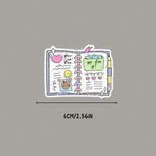 ملصق فينيل مضحك Daily Book Meds Bookish - ملصق مسطح ثنائي الأبعاد، للهاتف المحمول والكمبيوتر المحمول والأمتعة والهدايا والسيارة والكوب، ملصق فينيل مضحك Go For It Planner - ملصق مسطح ثنائي الأبعاد، للهاتف المحمول والكمبيوتر المحمول والأمتعة والهدايا والسيارة والكوب والخوذة - ستار فيلم - مشاهدة 6