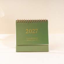 1件 2027 極簡風桌面月曆計畫表，每日備忘錄行程追蹤器，辦公室學校桌面文具裝飾 - 多款 - 查看 12