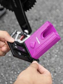 TOSUOD Portable Foldable Bicycle Vertical Parking Stand, Lightweight Compact Bike Kickstand Support Bracket, Universal For Mountain And Road Bikes, Stable Parking Support For Indoor Storage And Outdoor Temporary Parking, Foldable Space-Saving Design, Stable Weight-Bearing And Anti-Tip, Practical Bike Parking Accessory For Daily Commute, Short Trips And Long-Distance Cycling - Multicolor - View 2