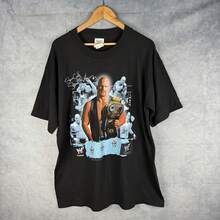 Vintage Stone Cold Steve Austin Shirt Mens XL WWFs Smoking Skull Made In USA 90s - 款式 - 查看 1